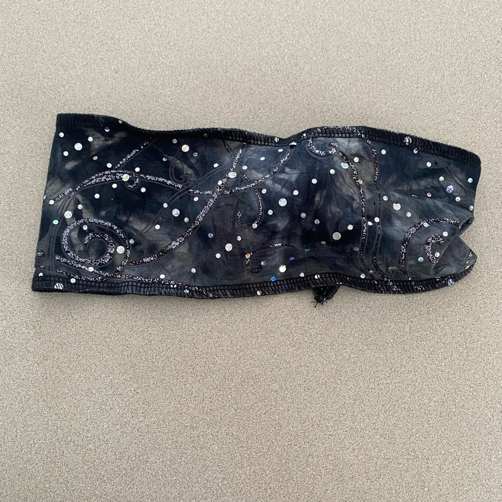 Elegant Black and Silver Headband